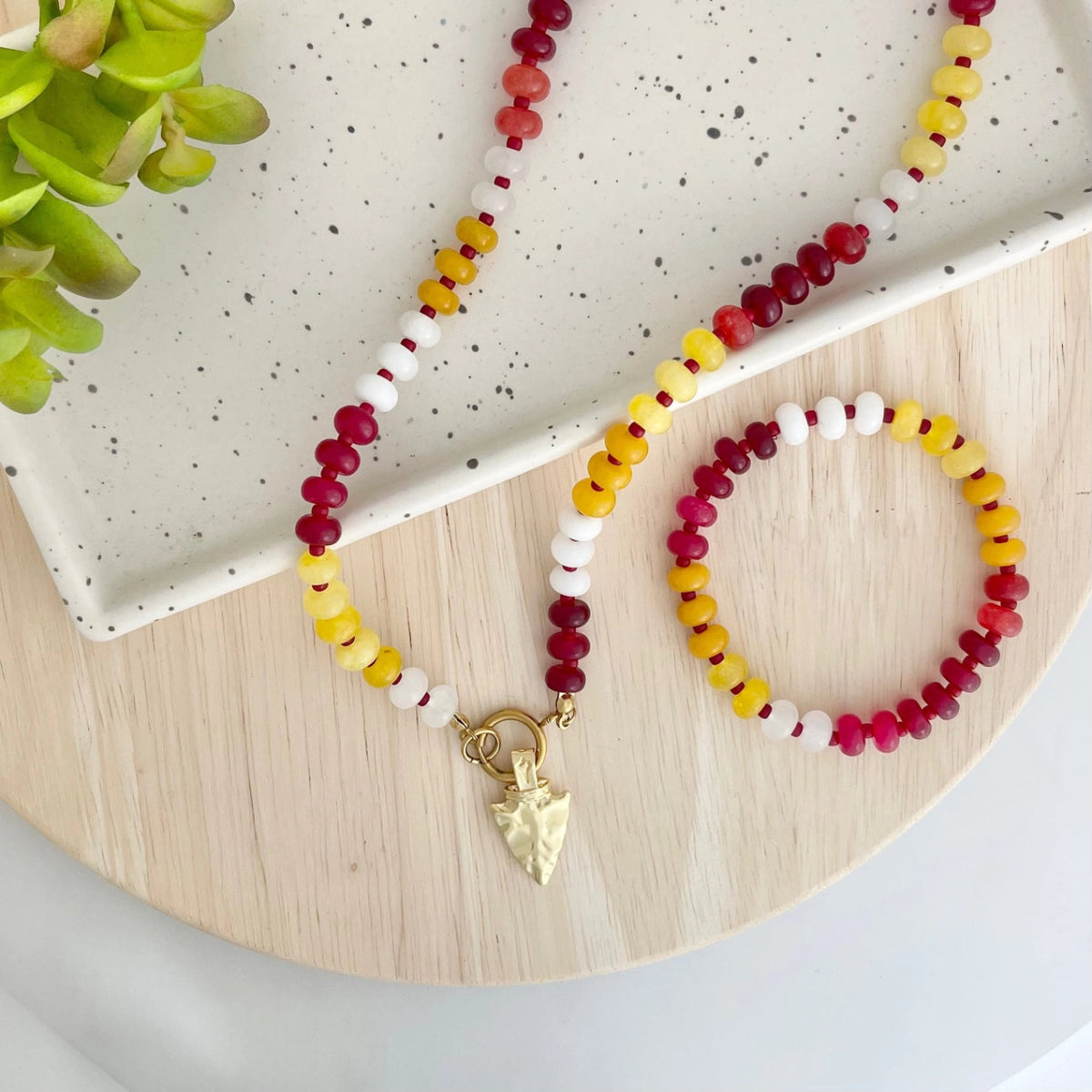 Artisan Chiefs Gemstone Candy Necklace - Revel Boutique