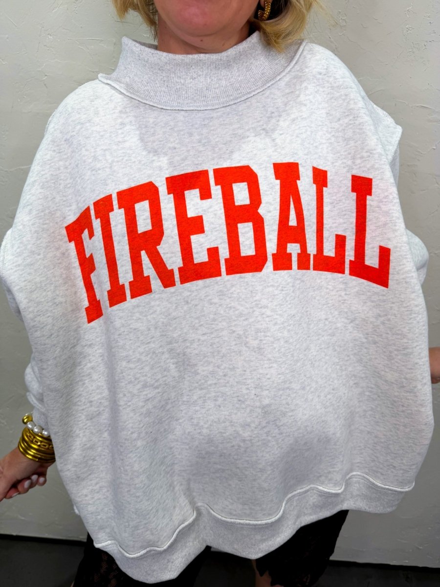 Artisan Fireball Reversible Mock Neck - Revel Boutique