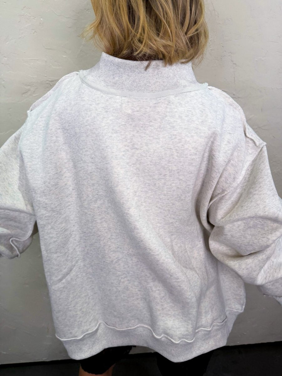 Artisan Fireball Reversible Mock Neck - Revel Boutique