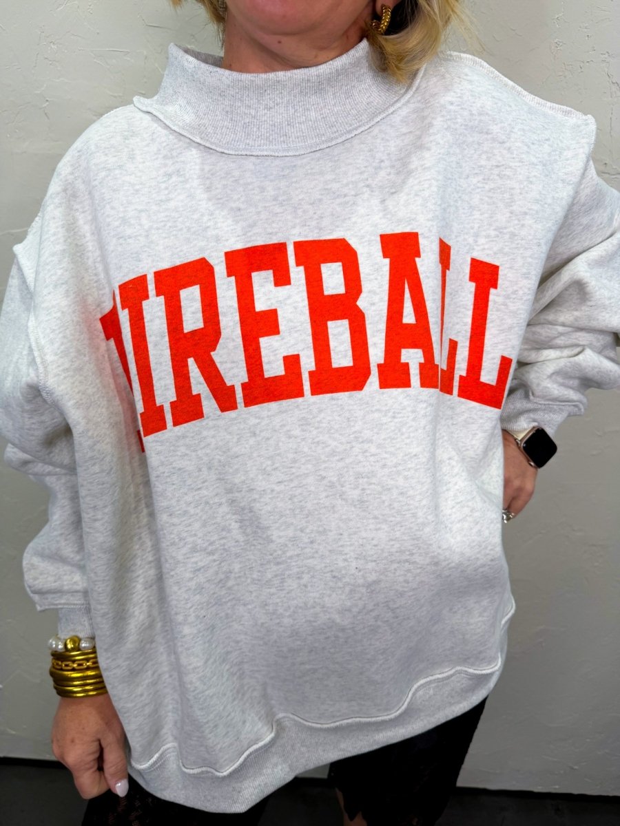 Artisan Fireball Reversible Mock Neck - Revel Boutique
