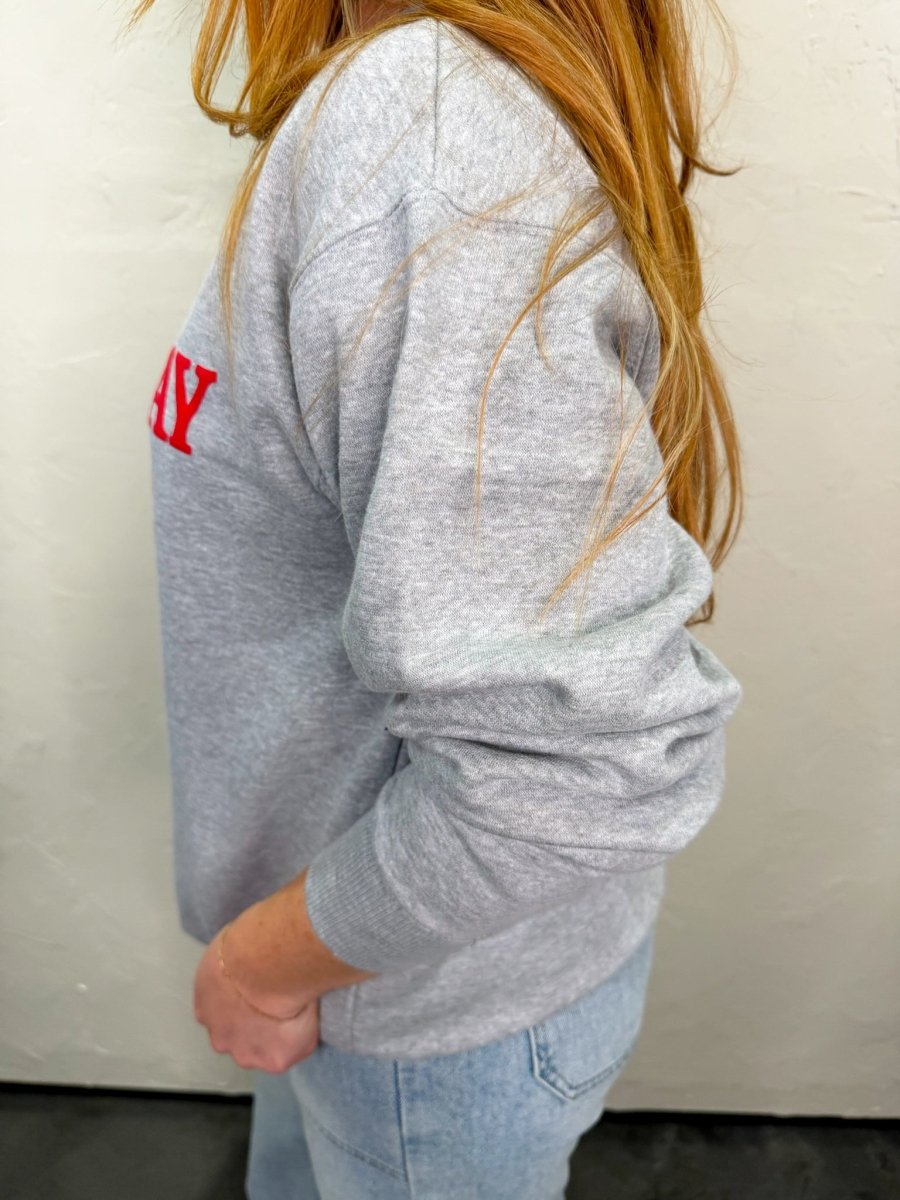 Artisan Gameday Girlie Sweatshirt - Revel Boutique