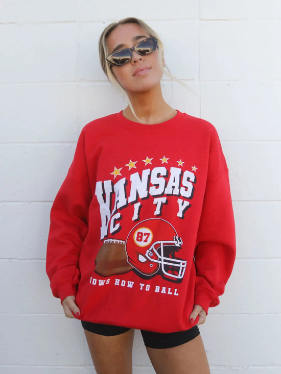 Artisan KC Knows Ball Sweatshirt - Revel Boutique