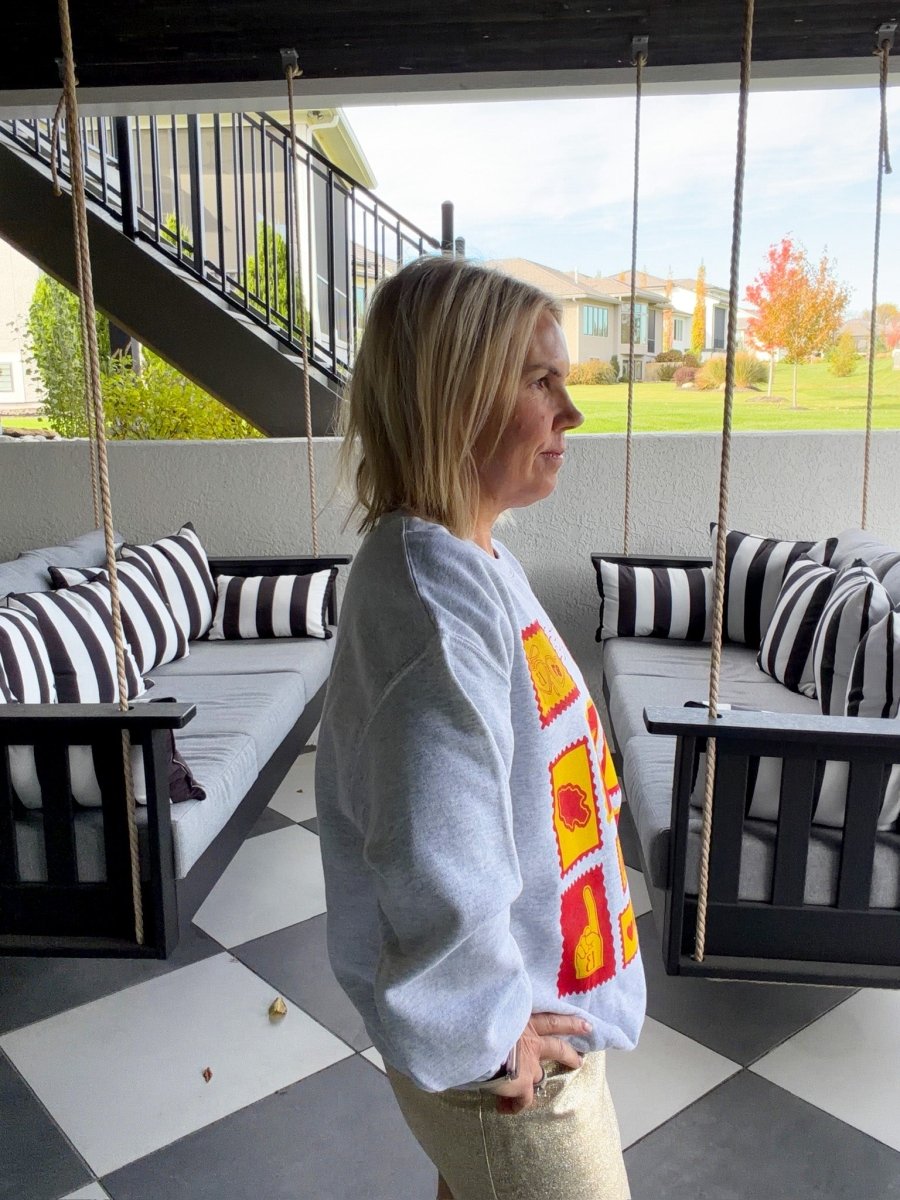 Artisan KC Stamps Sweatshirt - Revel Boutique