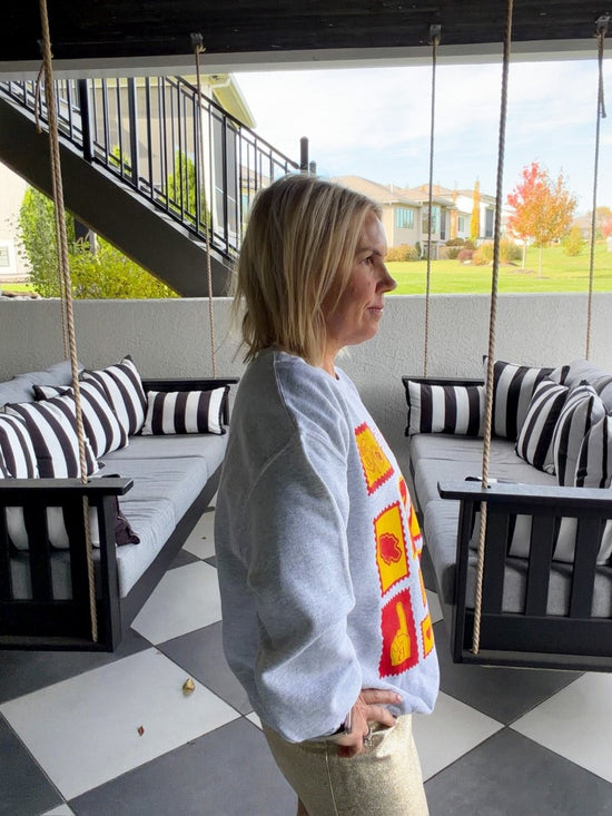 Artisan KC Stamps Sweatshirt - Revel Boutique