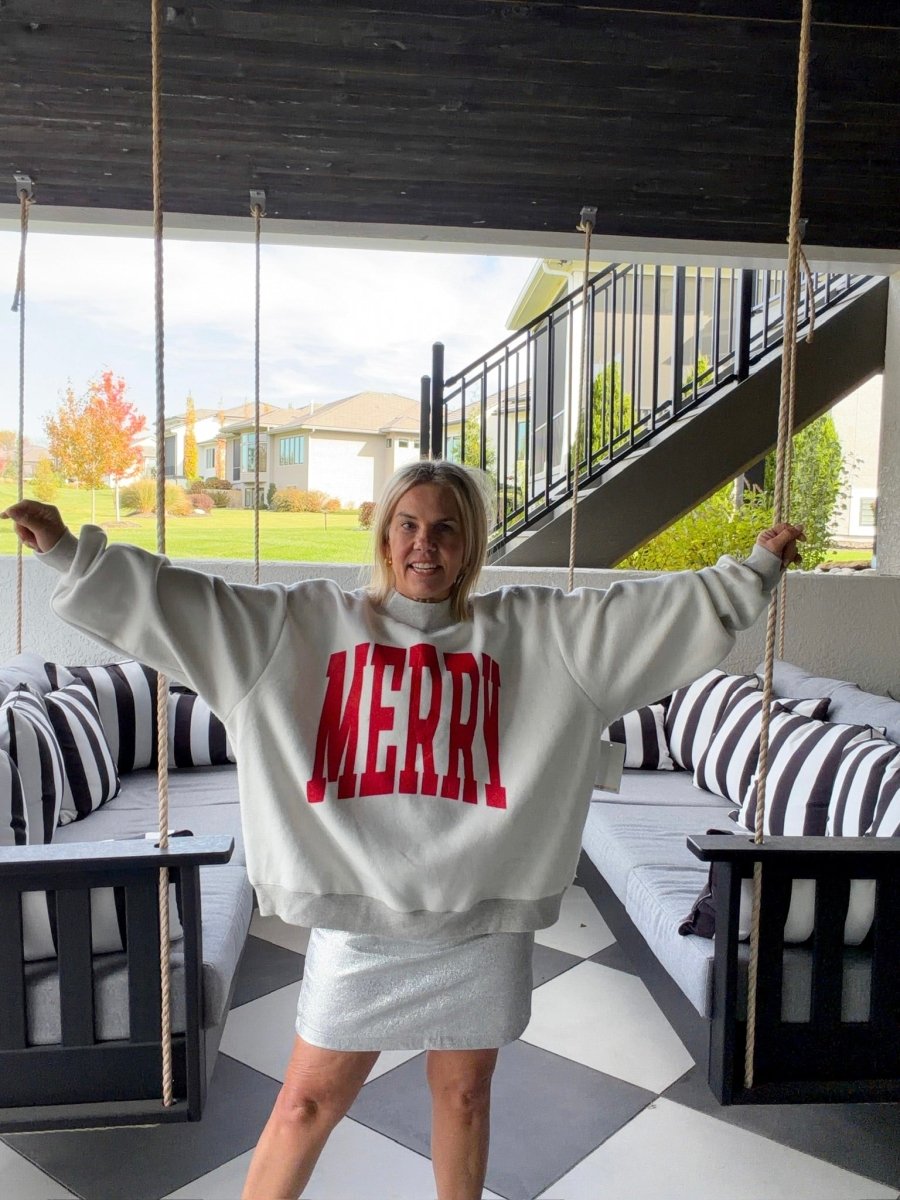 Artisan Merry Mock Neck - Revel Boutique