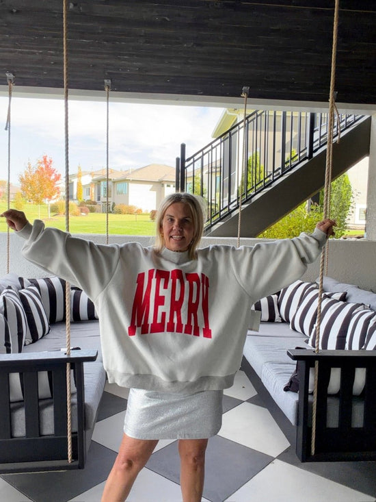 Artisan Merry Mock Neck - Revel Boutique