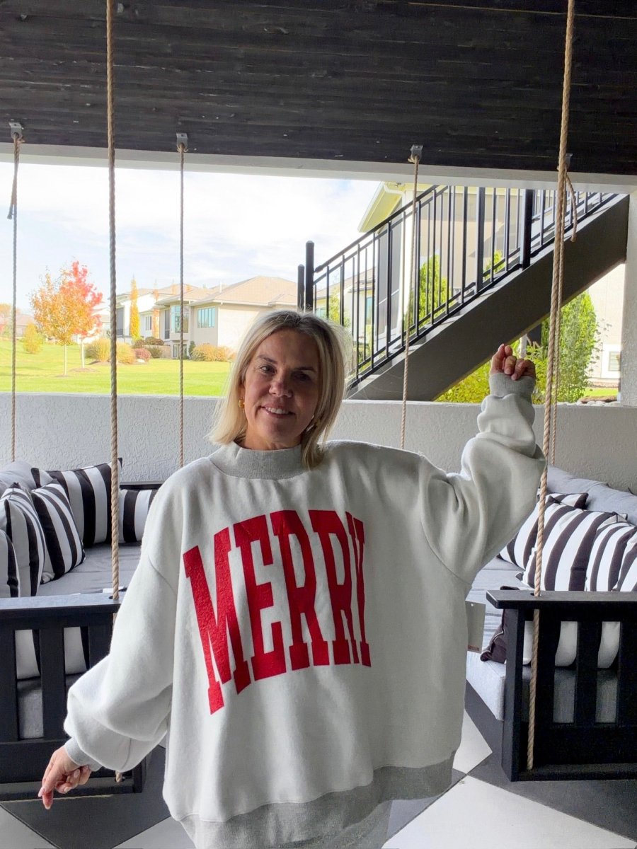 Artisan Merry Mock Neck - Revel Boutique