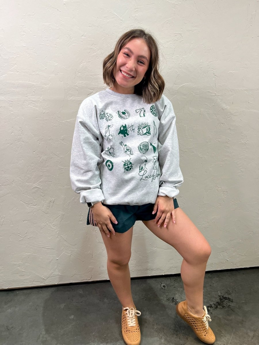 Artisan St Pats Icons Sweatshirt - Revel Boutique