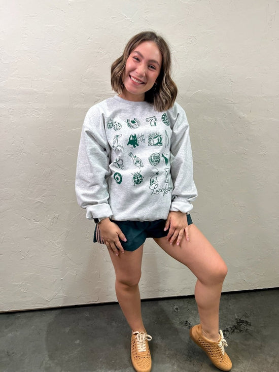 Load image into Gallery viewer, Artisan St Pats Icons Sweatshirt - Revel Boutique
