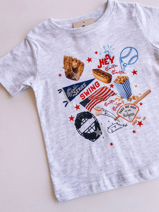 ARTISAN Toddler Baseball Days Tee - Revel Boutique