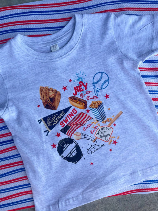 ARTISAN Toddler Baseball Days Tee - Revel Boutique