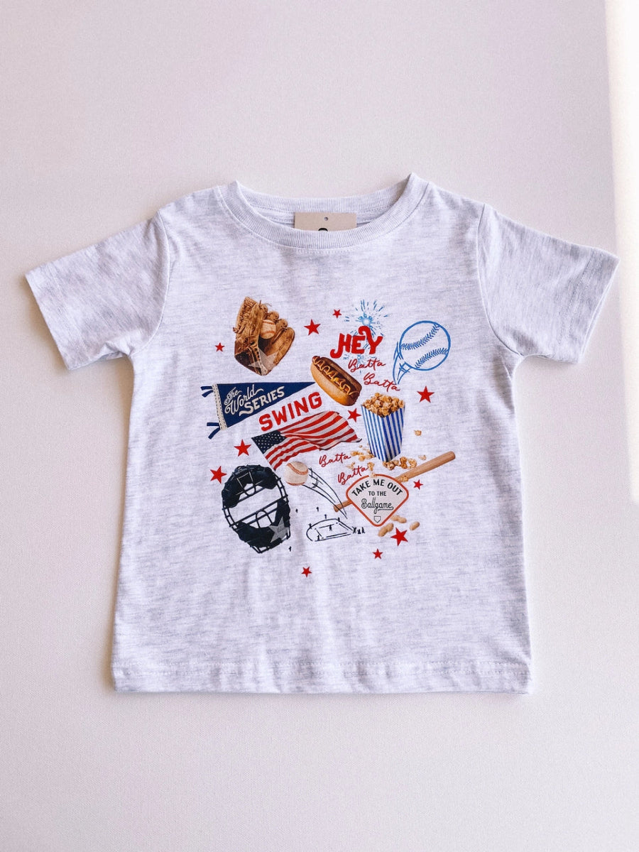 ARTISAN Toddler Baseball Days Tee - Revel Boutique