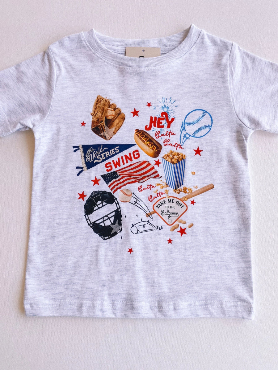 ARTISAN Toddler Baseball Days Tee - Revel Boutique
