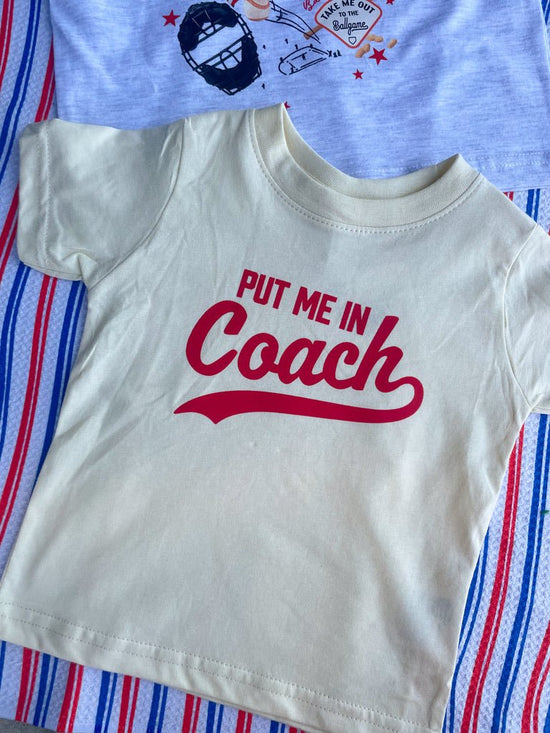 ARTISAN Toddler Put Me In Coach Tee - Revel Boutique