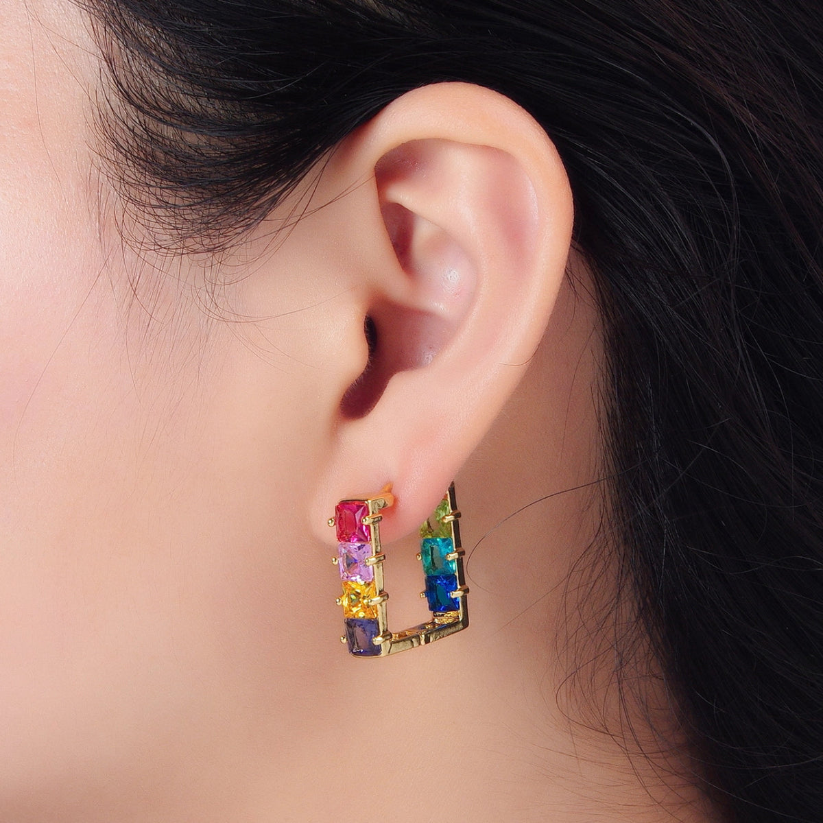 Aurora Multicolor Earrings - Revel Boutique