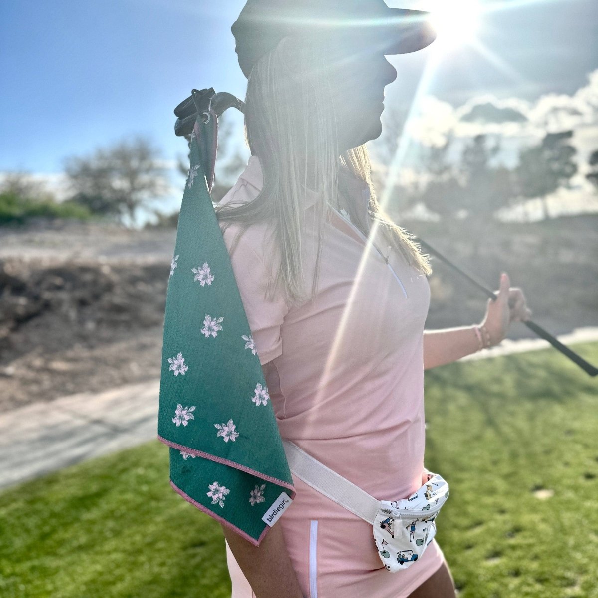 Azalea Women's Magnetic Golf Towel - Revel Boutique