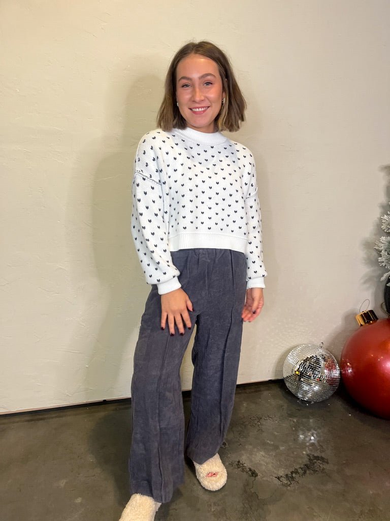Balancing Act Corded Pants - Revel Boutique