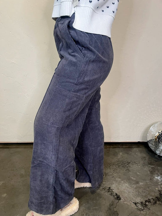 Balancing Act Corded Pants - Revel Boutique