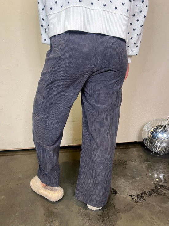 Balancing Act Corded Pants - Revel Boutique