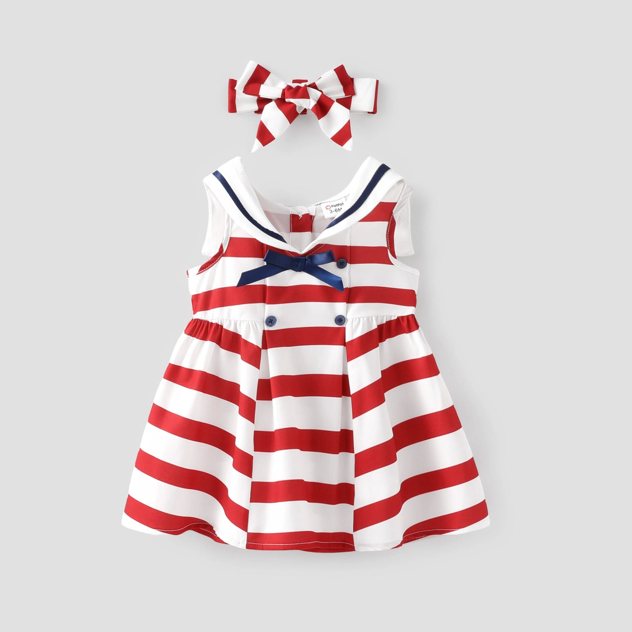 Baby Sailor Cotton Dress
