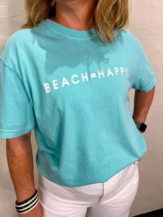 Beach = Happy Tee - Revel Boutique