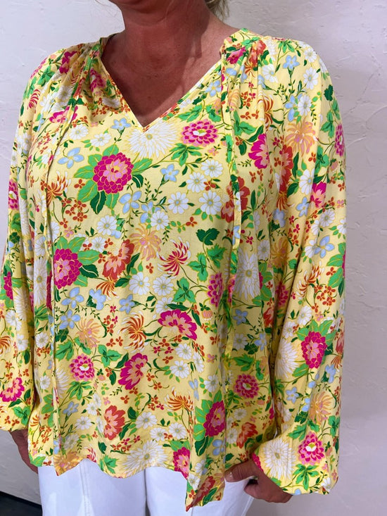 Belle Floral Blouse - Revel Boutique