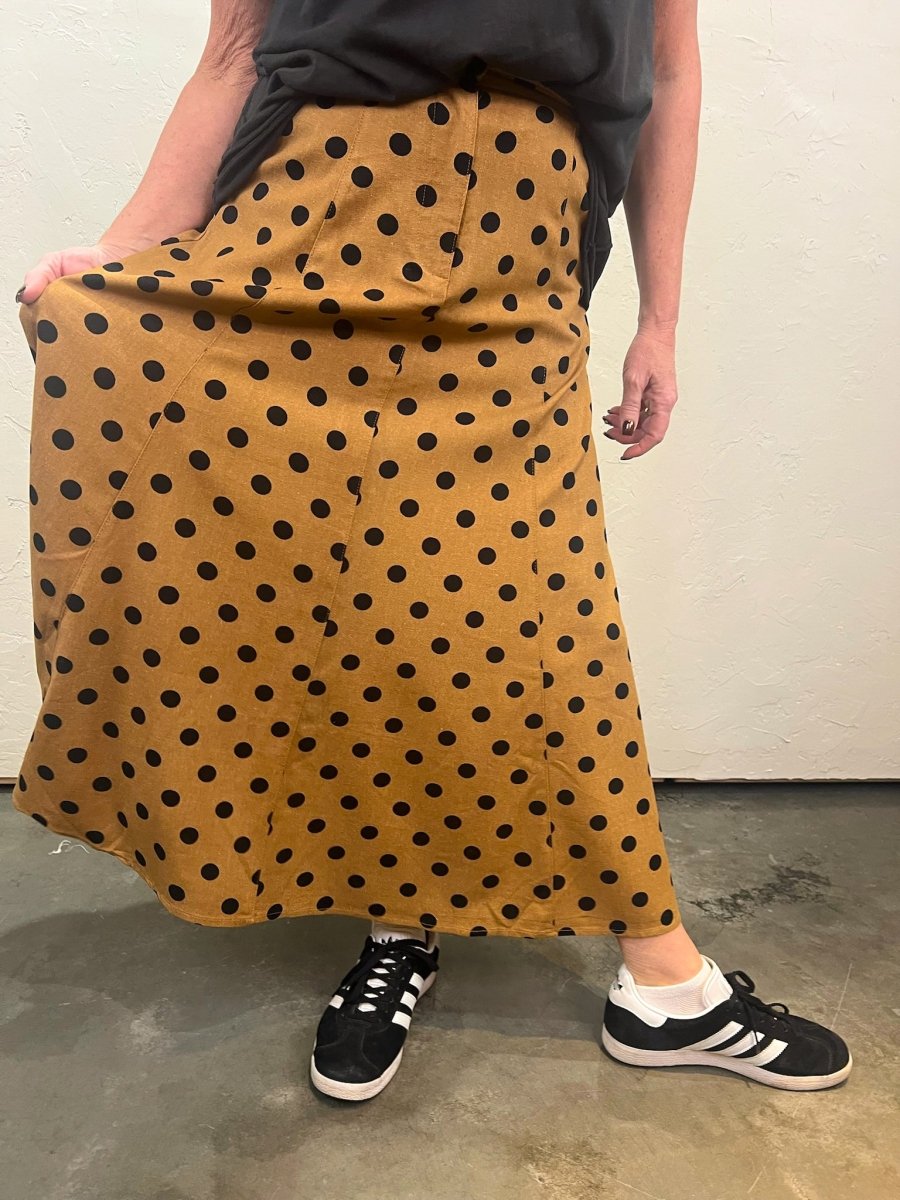 Betty Polkadot Maxi Skirt - Revel Boutique
