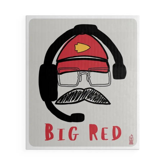 Big Red Forever Swedish Dish Towel - Revel Boutique