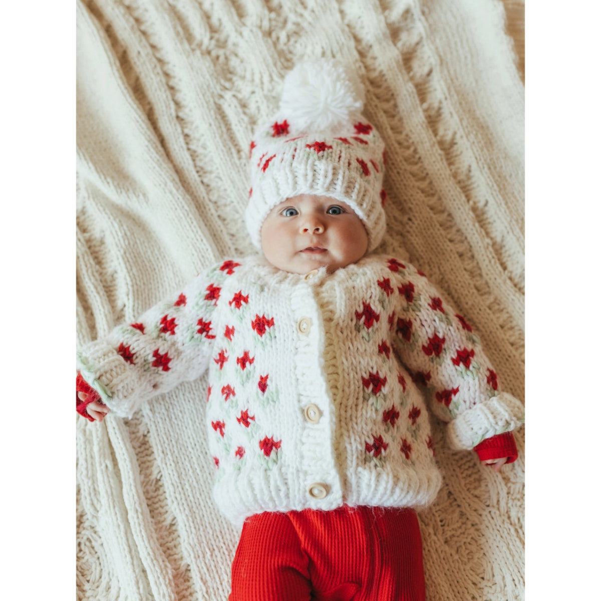 Bitty Blooms Baby Cardigan - Revel Boutique