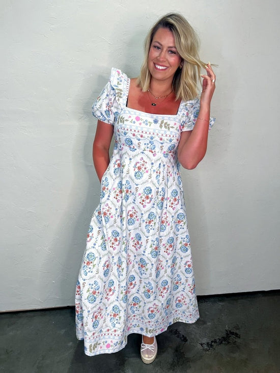 Bluebell Floral Printed Dress - Revel Boutique