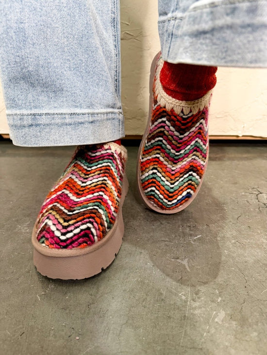 Brandi Knit Platform Mule - Revel Boutique
