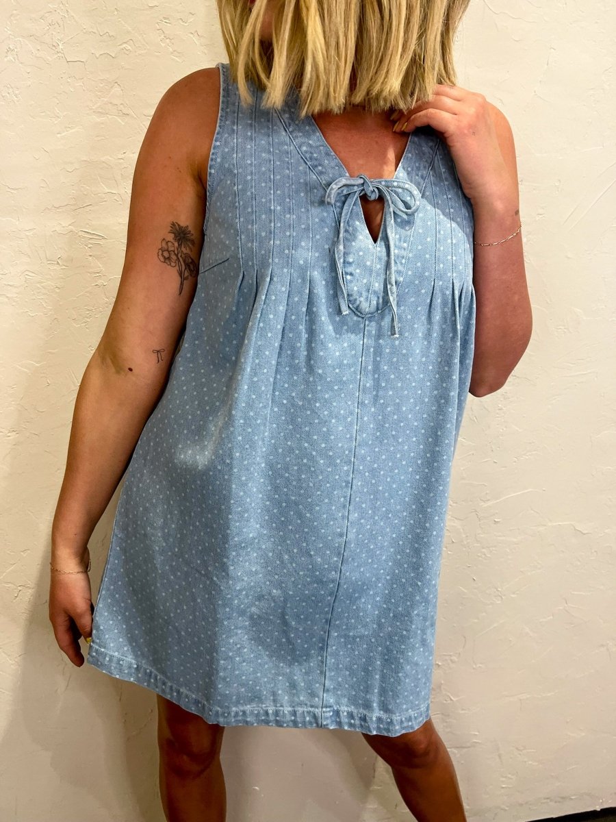 Brunch Date Denim Mini - Revel Boutique