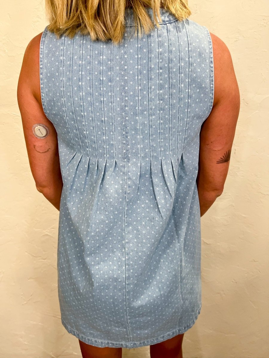 Brunch Date Denim Mini - Revel Boutique