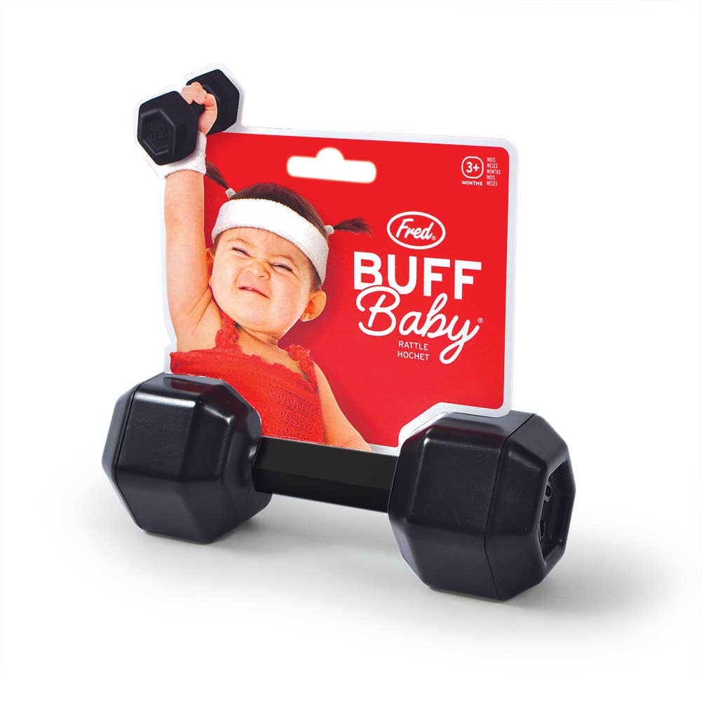 Buff Baby Dumbbell Rattle - Revel Boutique
