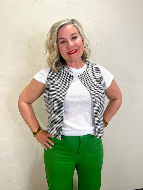 Busy Woman Vest - Black - Revel Boutique