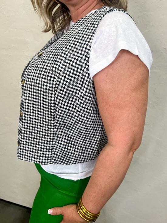 Busy Woman Vest - Black - Revel Boutique
