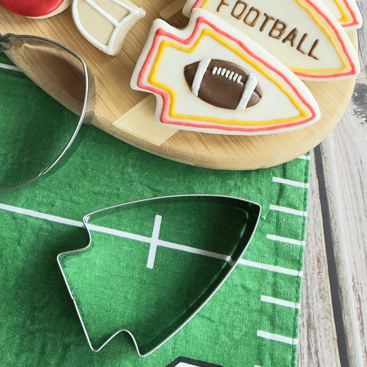 Arrowhead Cookie Cutter-Silver