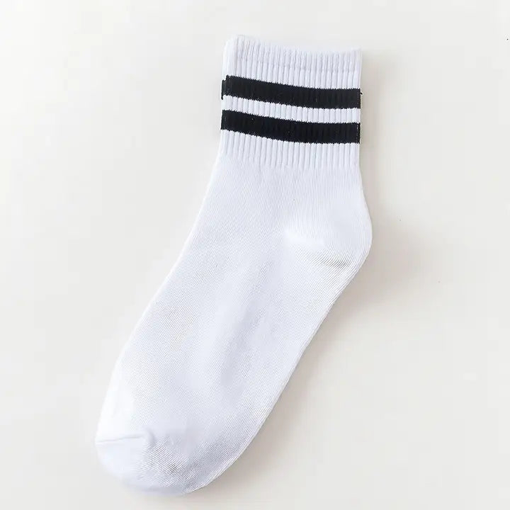 Varsity Socks-Black