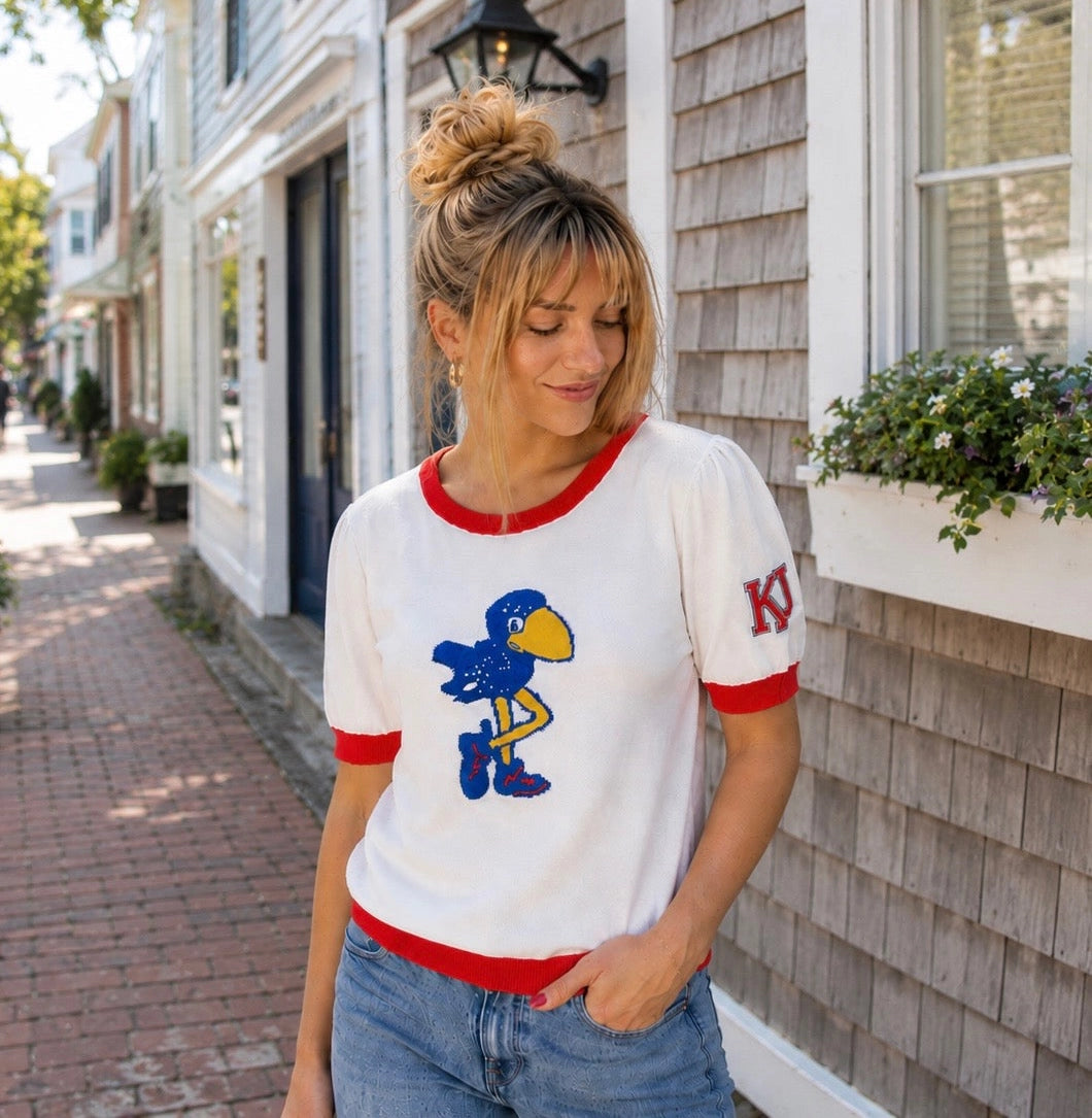 Kansas Vault 1912 Jayhawk Sweater