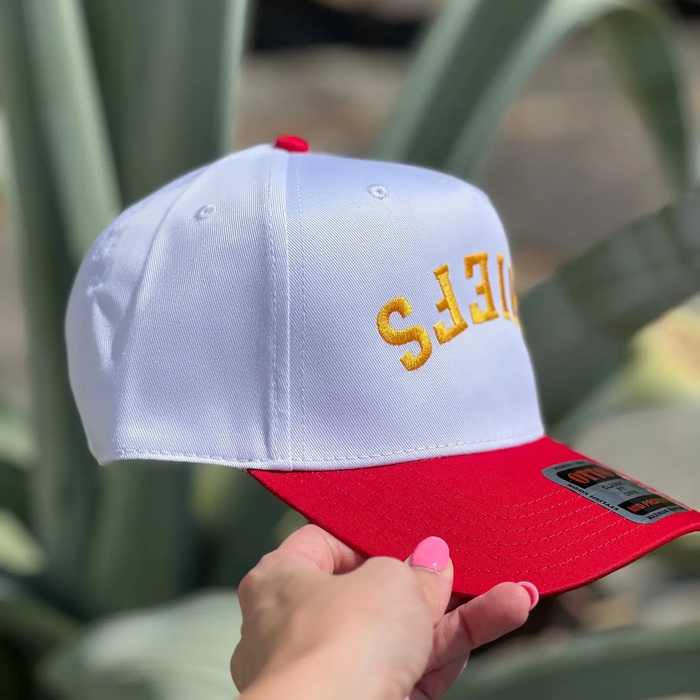 Chiefs Upside Down Hat-Red/White