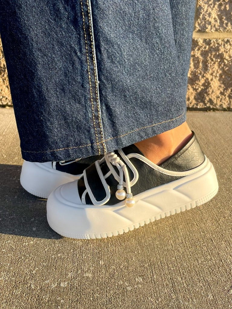 Callidora Sneaker - Black - Revel Boutique