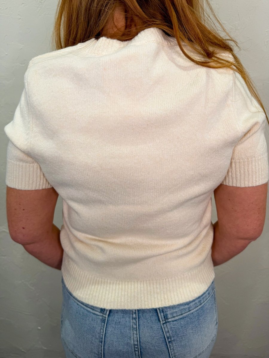 Cheers Rhinestone Sweater - Revel Boutique