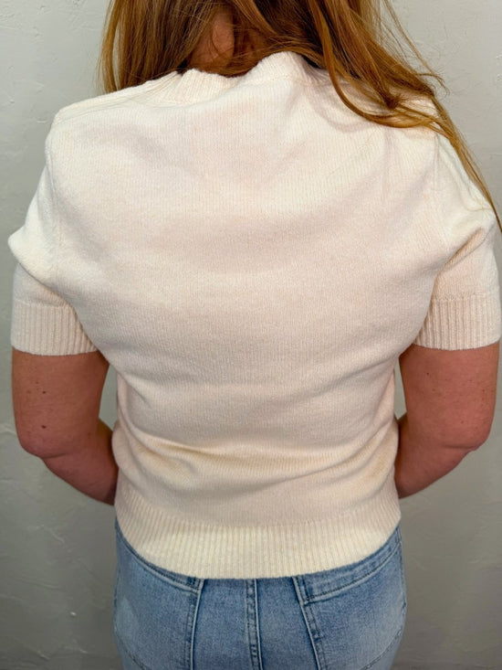 Cheers Rhinestone Sweater - Revel Boutique