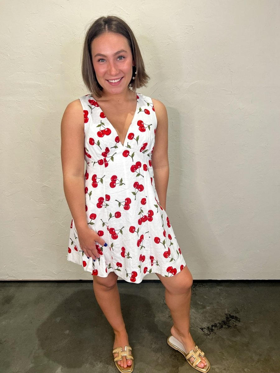 Cherry Much Mini Dress - Revel Boutique