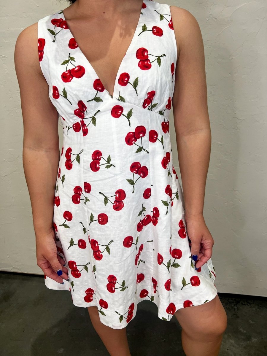 Cherry Much Mini Dress - Revel Boutique
