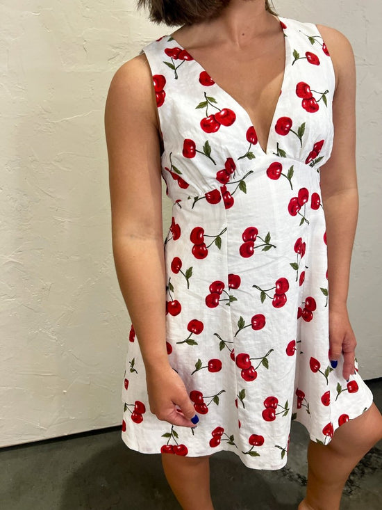 Cherry Much Mini Dress - Revel Boutique