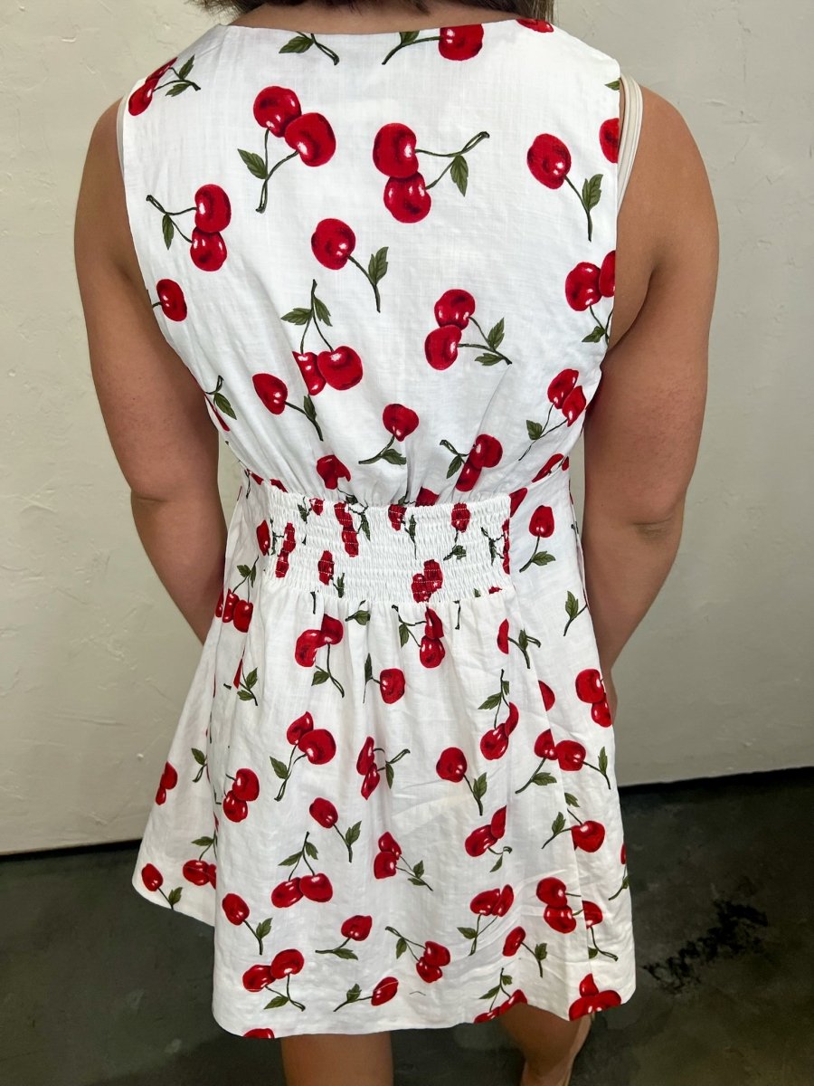 Cherry Much Mini Dress - Revel Boutique
