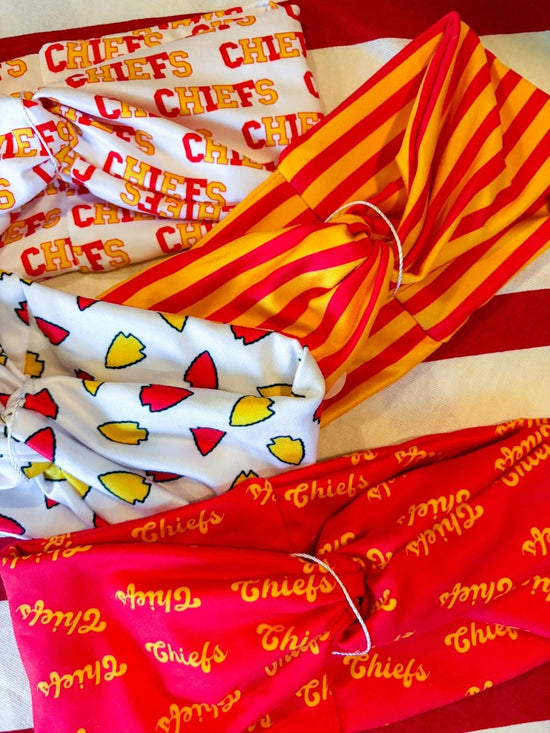 Chiefs Wrap Headband - Revel Boutique