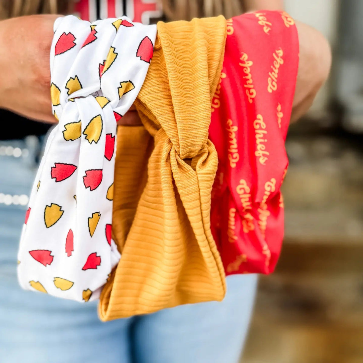 Chiefs Wrap Headband - Revel Boutique
