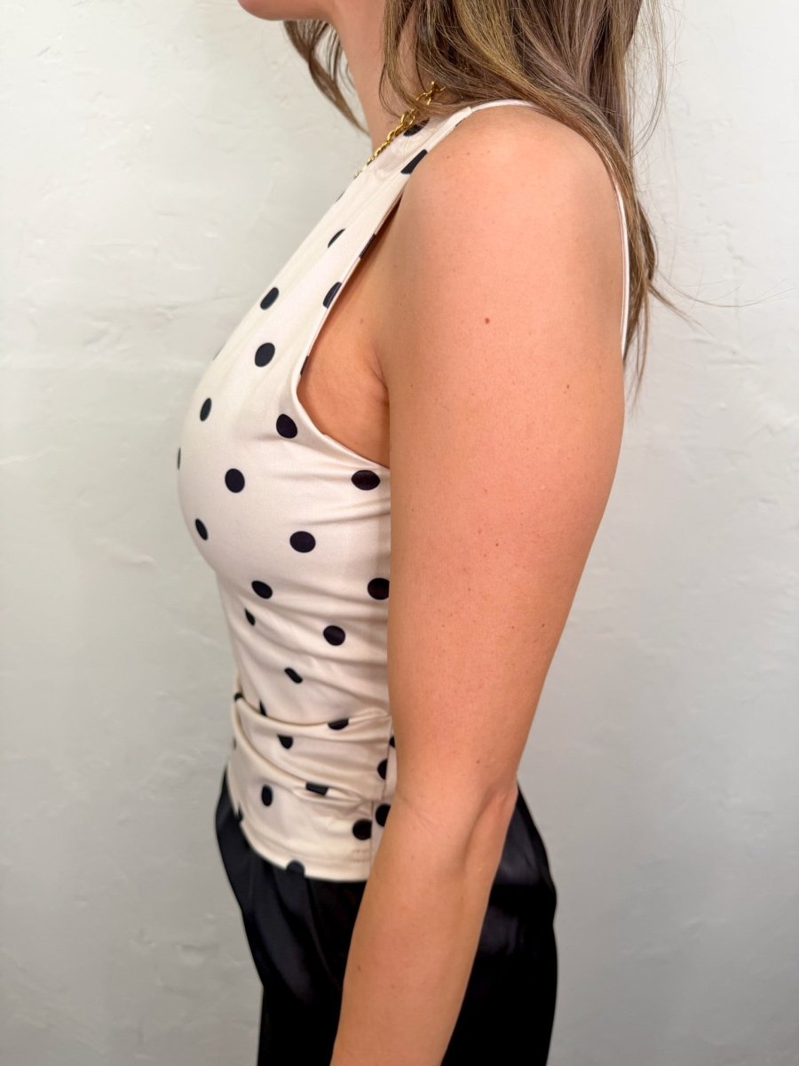 Chlo Polkadot Top - Revel Boutique